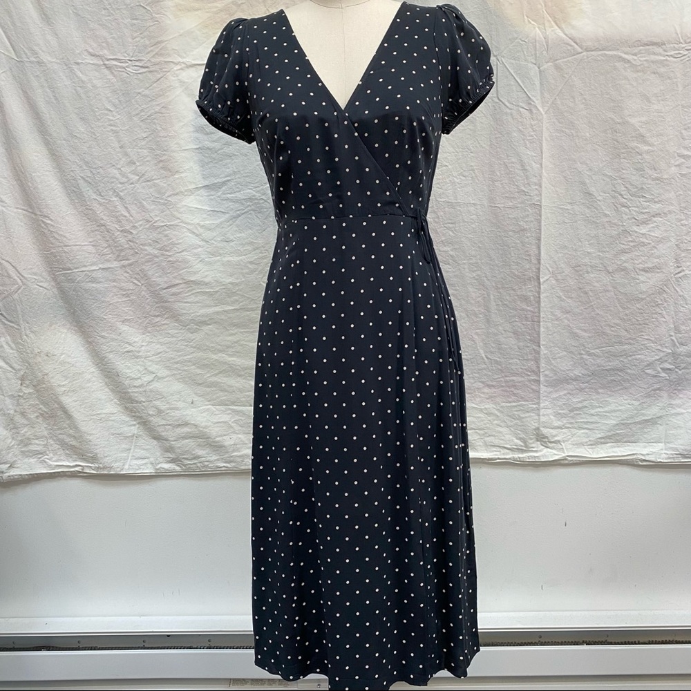 Express faux wrap dress